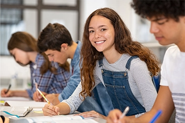 Students using DittoSheets for homework help