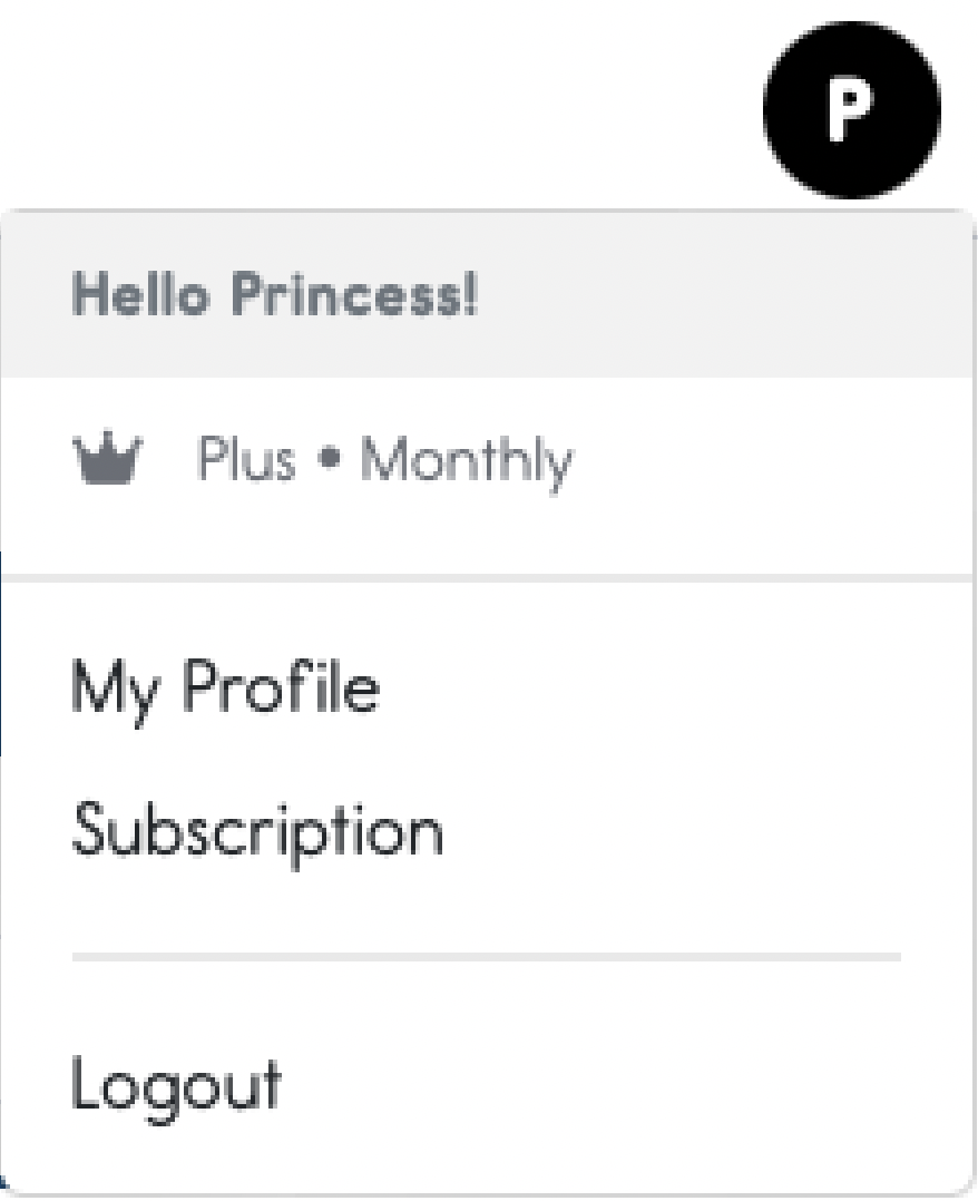 In the upper right of your Toolbox, find the circle with your initial. Then click My Profile.