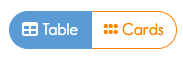 In the Content Hub, make sure you're on Table View.